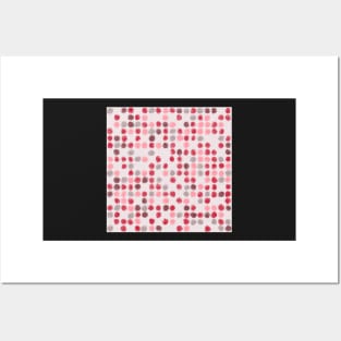 ~ Abstract spots polka dots painterly styles monochromatic minimalist digital Posters and Art